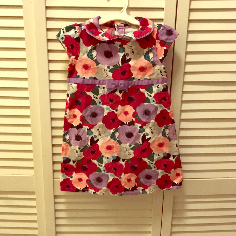 2T Gymboree Toddler Dress Corduroy Floral